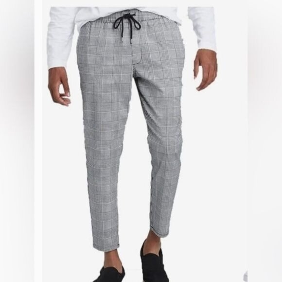 Original Use Mens 3XL Checkered Pants Polyester & Rayon Blend Stylish Casual Wea - Picture 1 of 10